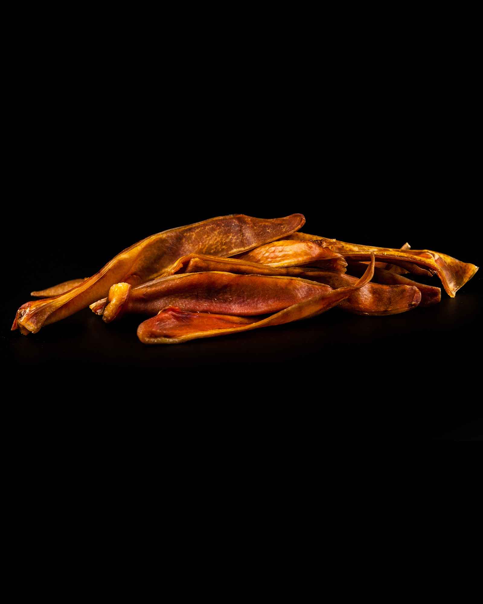 piggles sliced pig ears - dog chew | Smilin' Dog Bakery, LLC.
