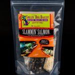 Slammin' Salmon - 4oz all natural & grain free dog treats - 100% Dehydrated Salmon Skins | Smilin' Dog Bakery, LLC.