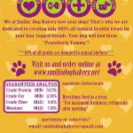 Chicken Charmers - 3oz all natural & grain free dog treats - 100% chicken heart | Smilin' Dog Bakery, LLC.