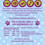 Nutty Chicken - 4oz all natural & grain free dog treats - 100% Chicken Breast & Fresh Coconut | Smilin' Dog Bakery, LLC.